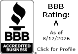 BBB Accredited Business, BBB Rating: A As of 8/12/2026 Click for Profile