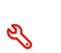 Red wrench icon over a white document with a hand in the background, suggesting document editing or technical support.